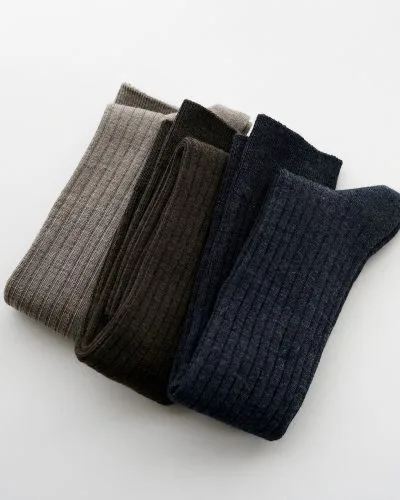 Knestrømper i merinoull