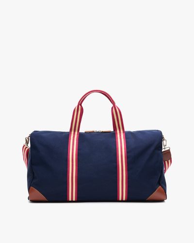 Boston Bag Stor - Mørkeblå