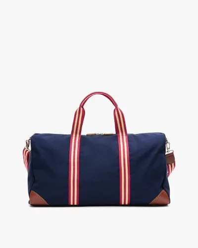 Boston Bag Stor - Mørkeblå