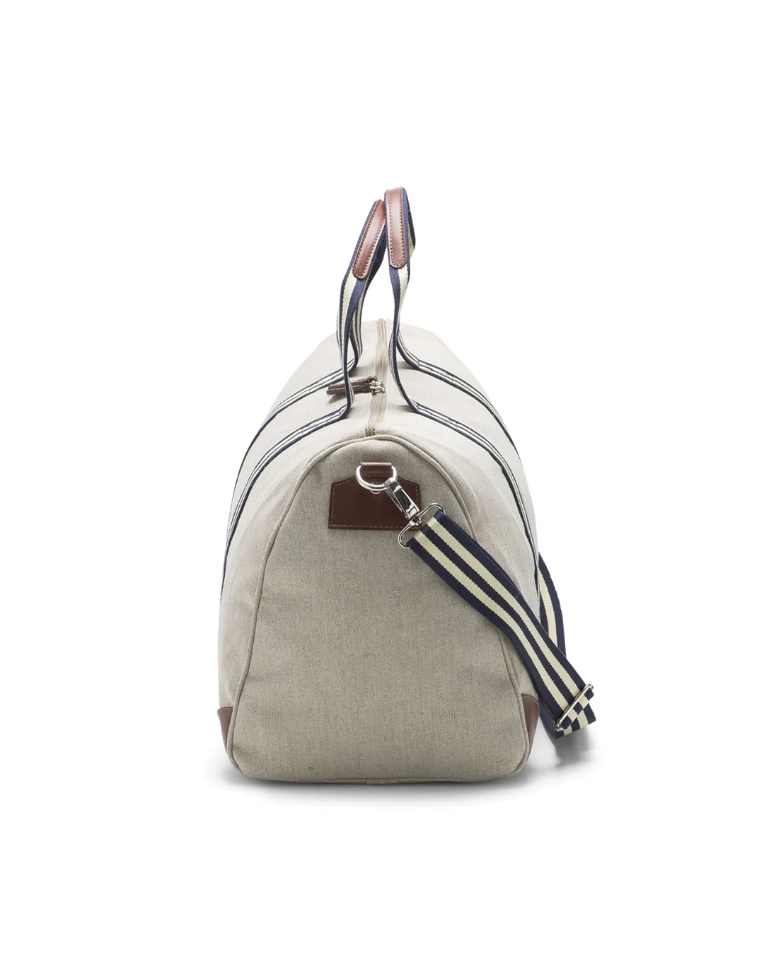 Boston Bag Stor - Lys Lin - Bilde 6