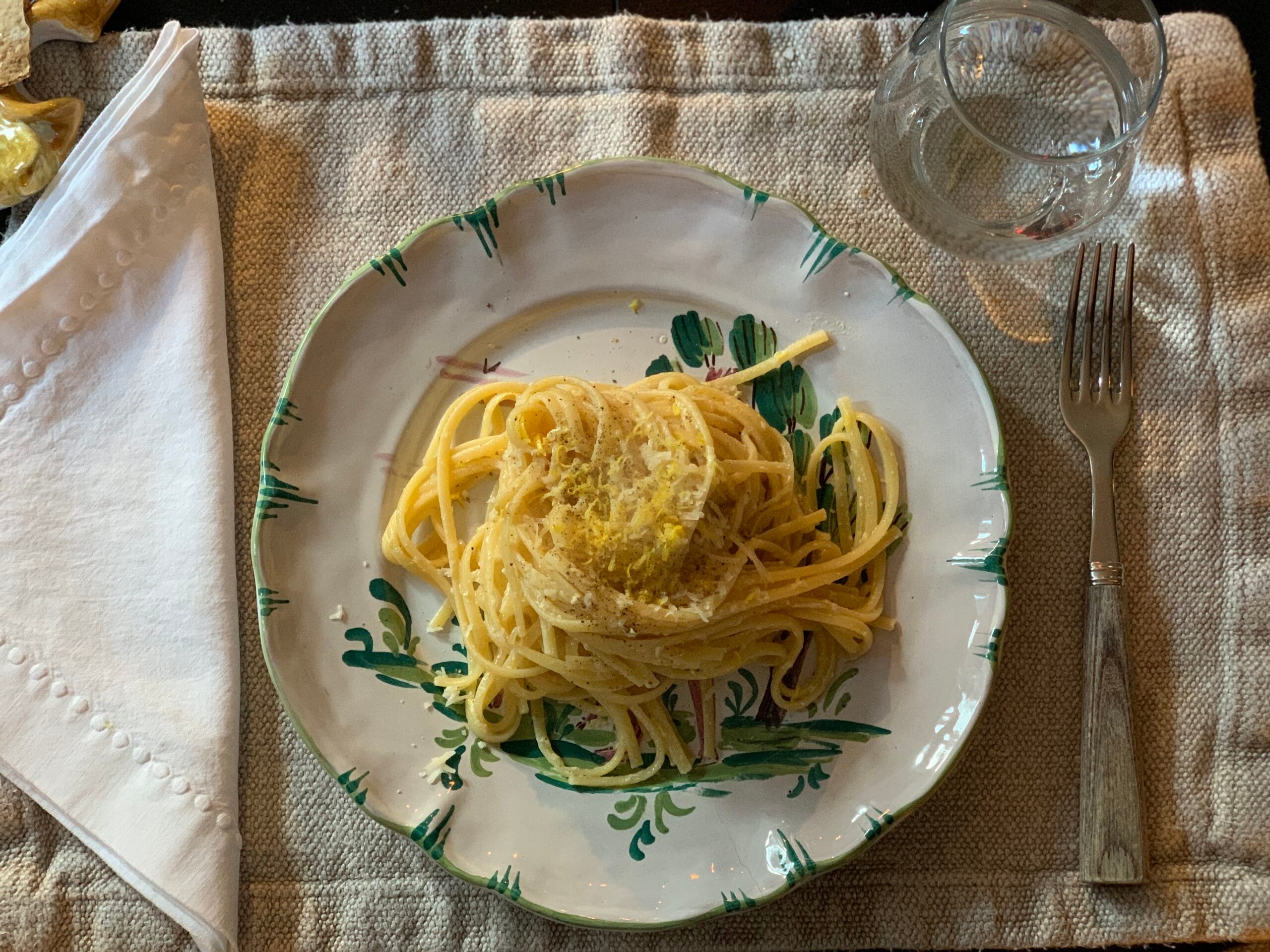 Linguine al limone