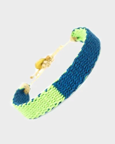 Armbånd, blå/grønn