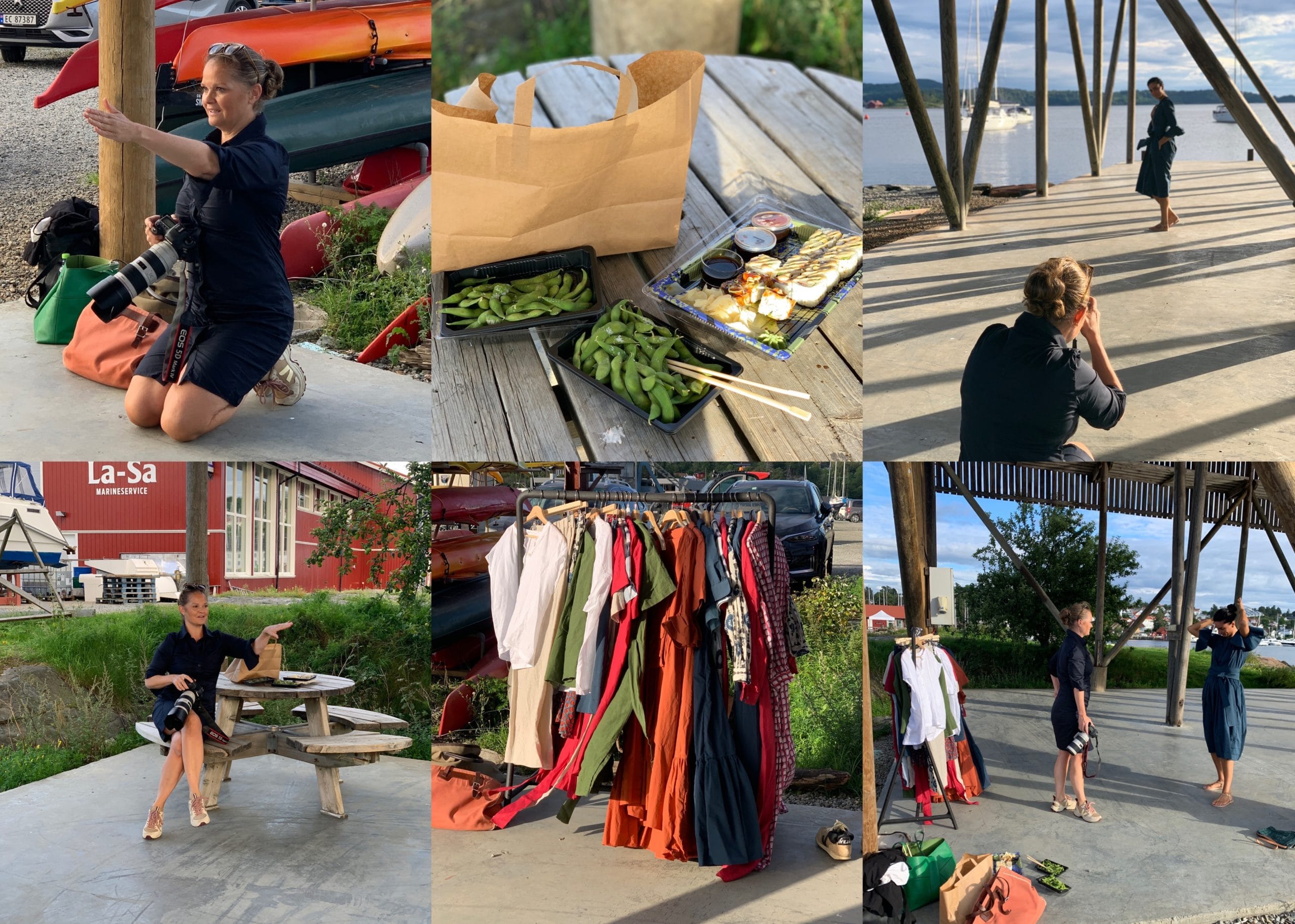 En sommerfugl har fløyet