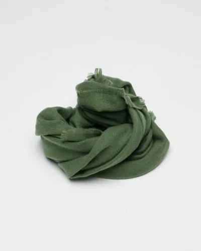 Skjerf 80x80 - Cashmere Grønn