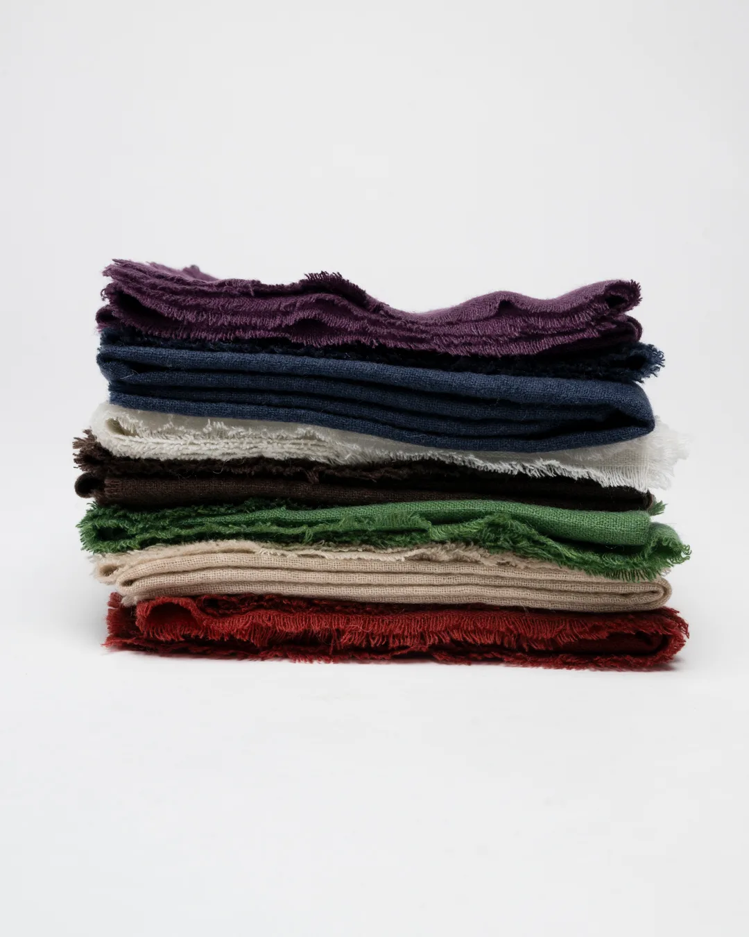 Skjerf 80x80 cm - Cashmere Rød - Bilde 4