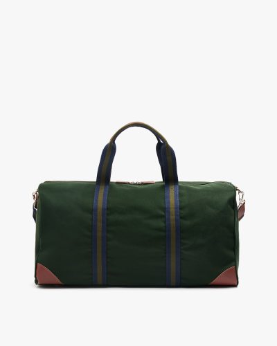 Boston Bag Stor - Mørkegrønn