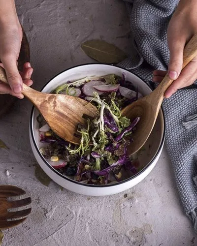 Salatbestikk - Akasietre