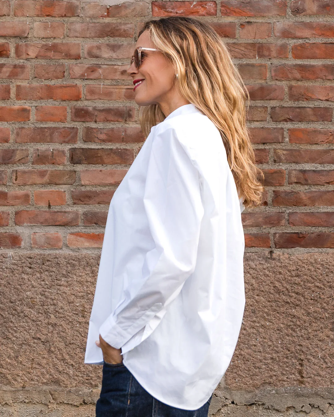 Salerno skjorte - Hvit Egyptisk Bomull - Bilde 4