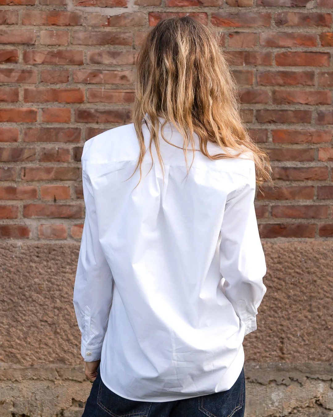 Salerno skjorte - Hvit Egyptisk Bomull - Bilde 3