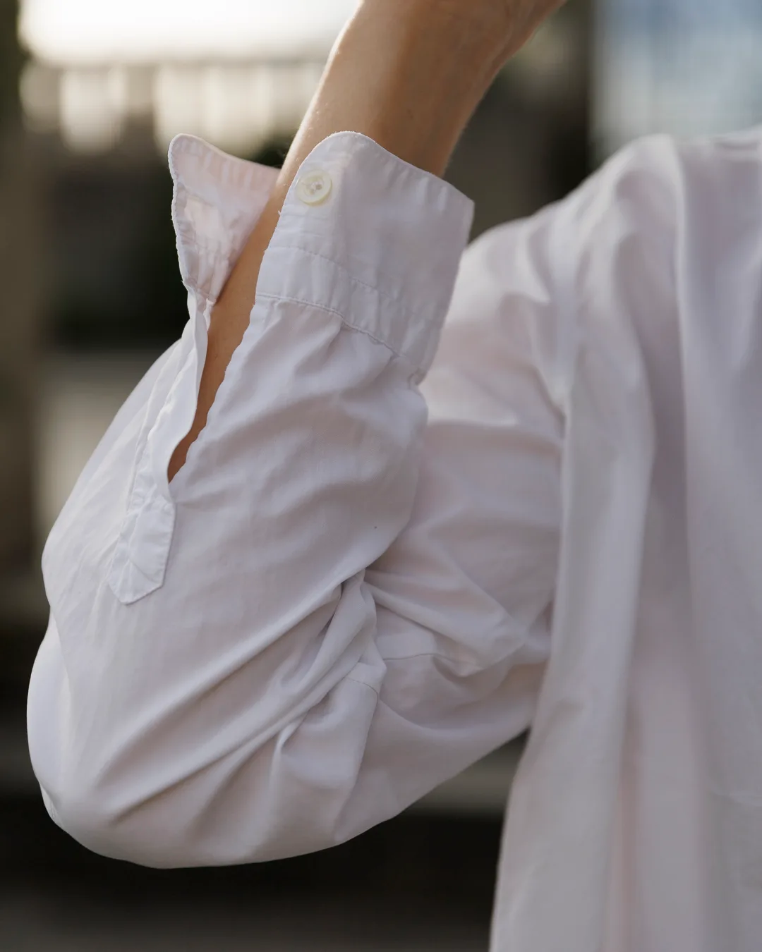 Salerno skjorte - Hvit Egyptisk Bomull - Bilde 7