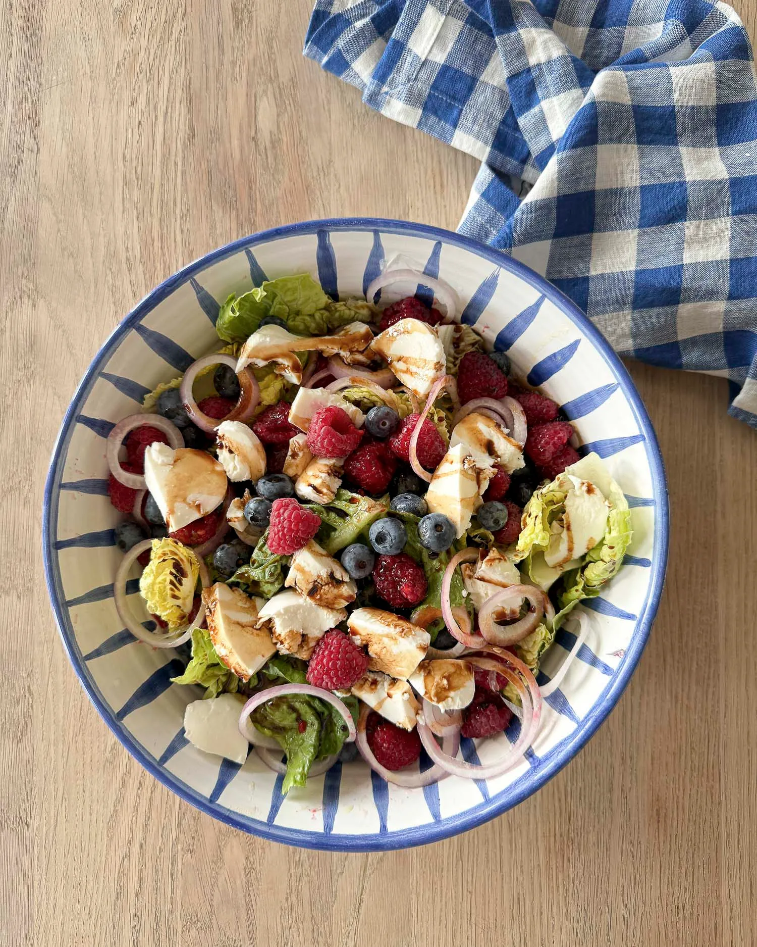 Salatbolle med flat bunn - Bilde 4