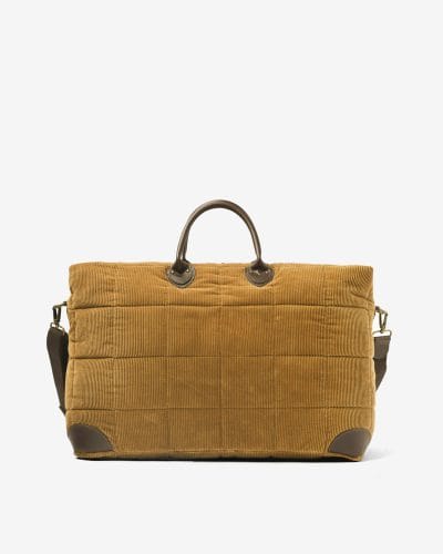 Harvard Bag Stor - Cord Brun