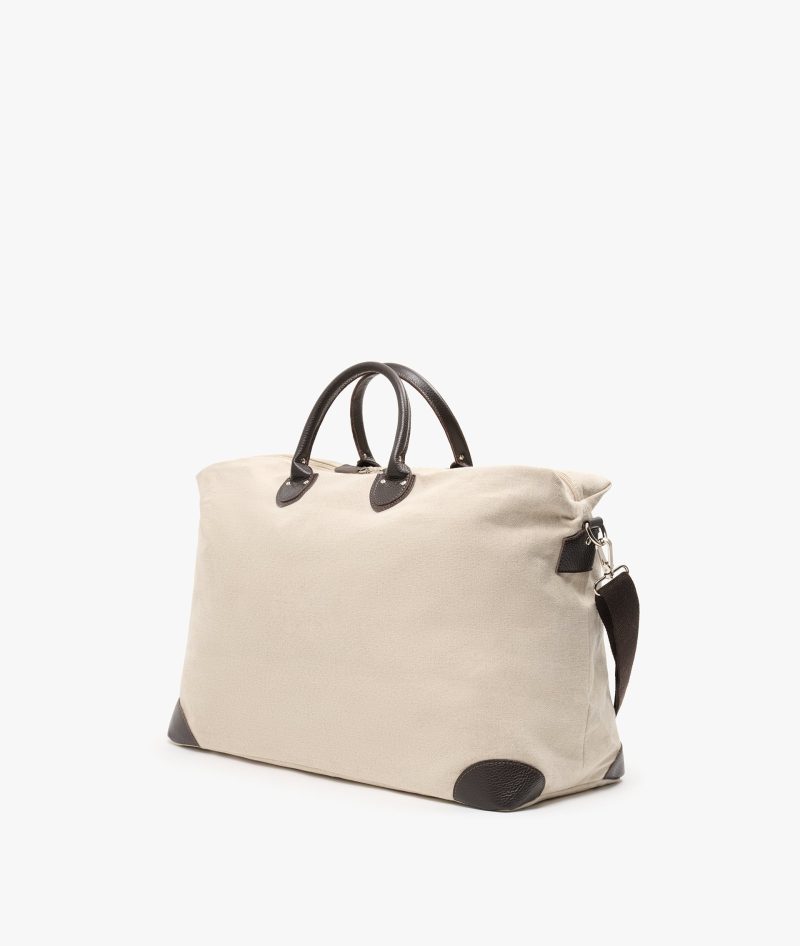 Harvard Bag Stor – Lys Lin - Bilde 5