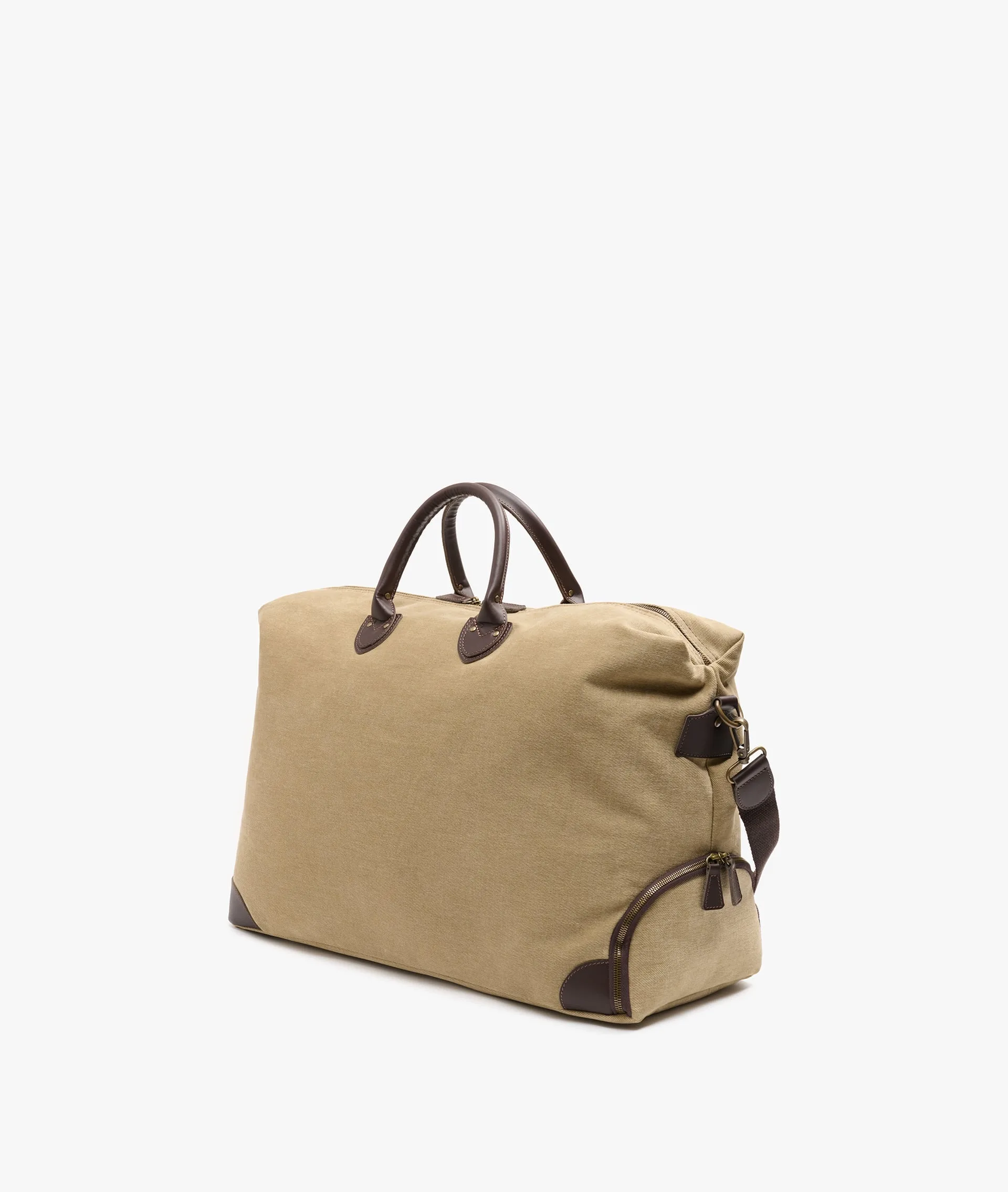 Harvard Eskimo bag stor - børstet bomull beige - Bilde 2