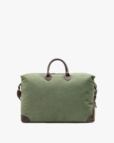 Harvard Eskimo bag stor - børstet bomull grønn