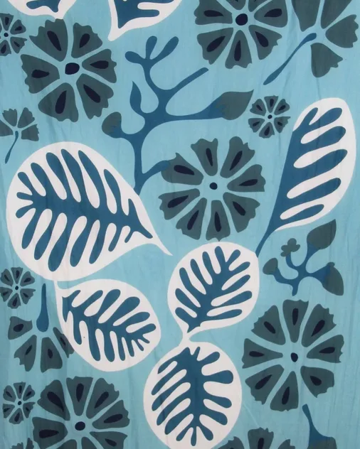 Foulard Equateur Blue - organisk bomull - Bilde 2